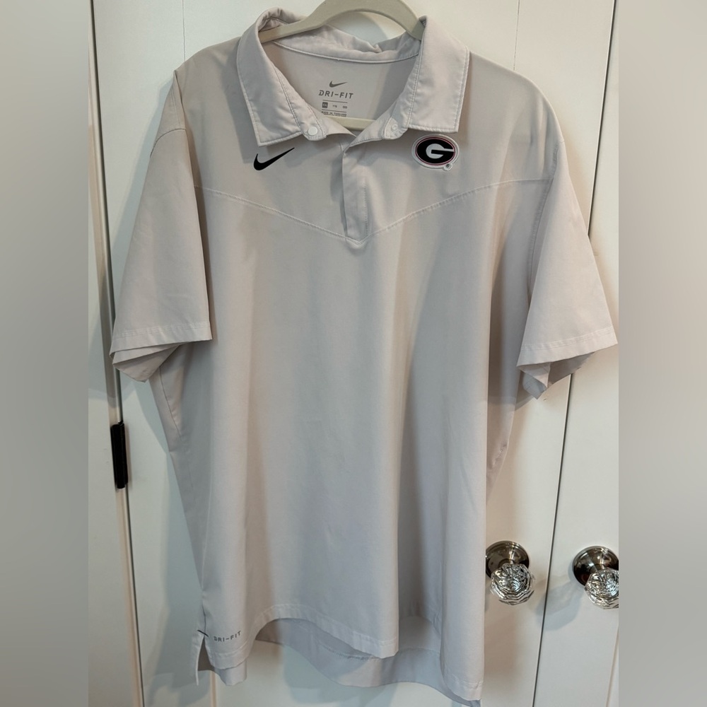 UGA Georgia Bulldogs Nike Coaches On Field Performance Polo size XL